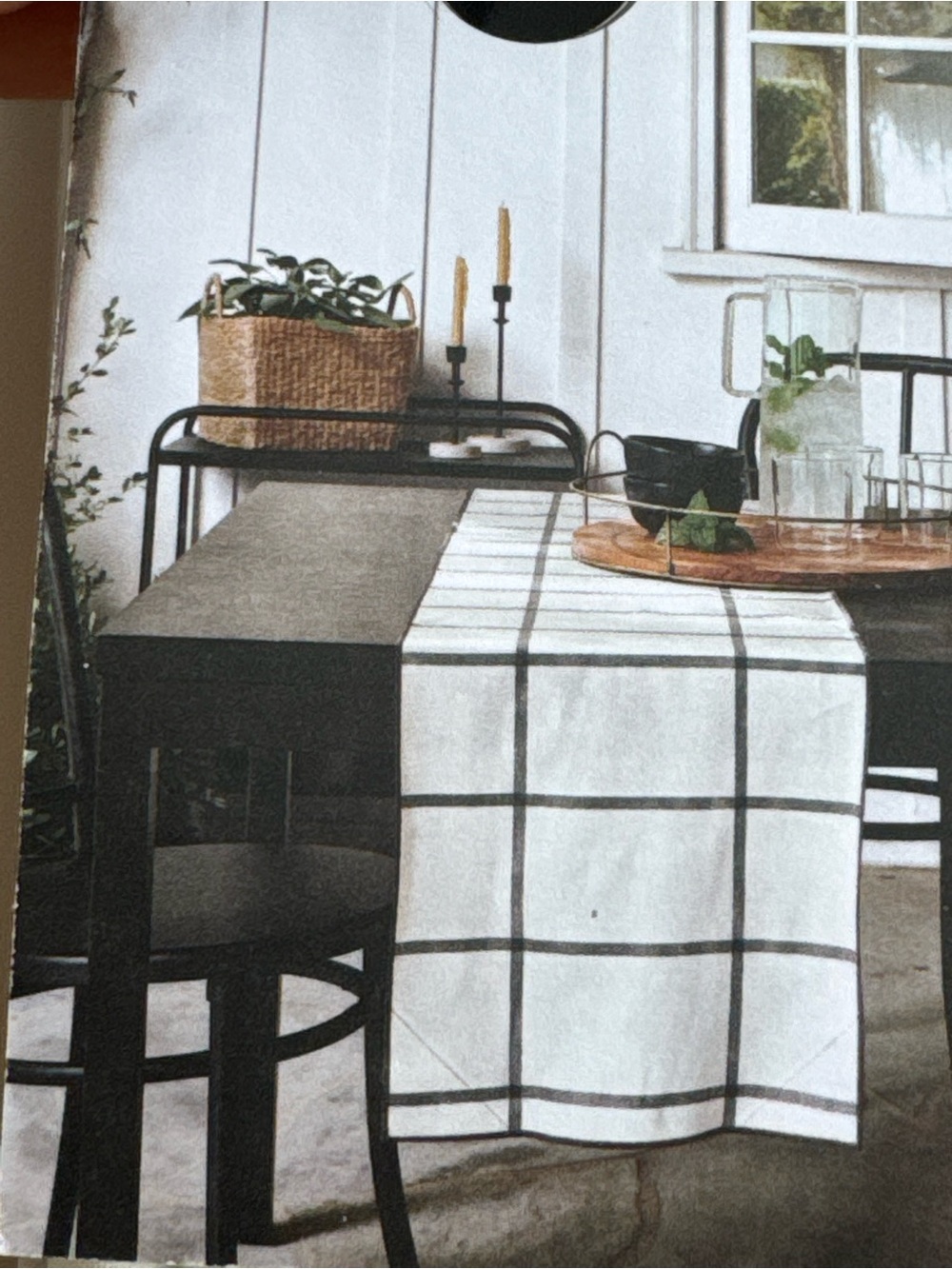 Hearth & Hand - Easy-Care Table Runner 14x72” | New